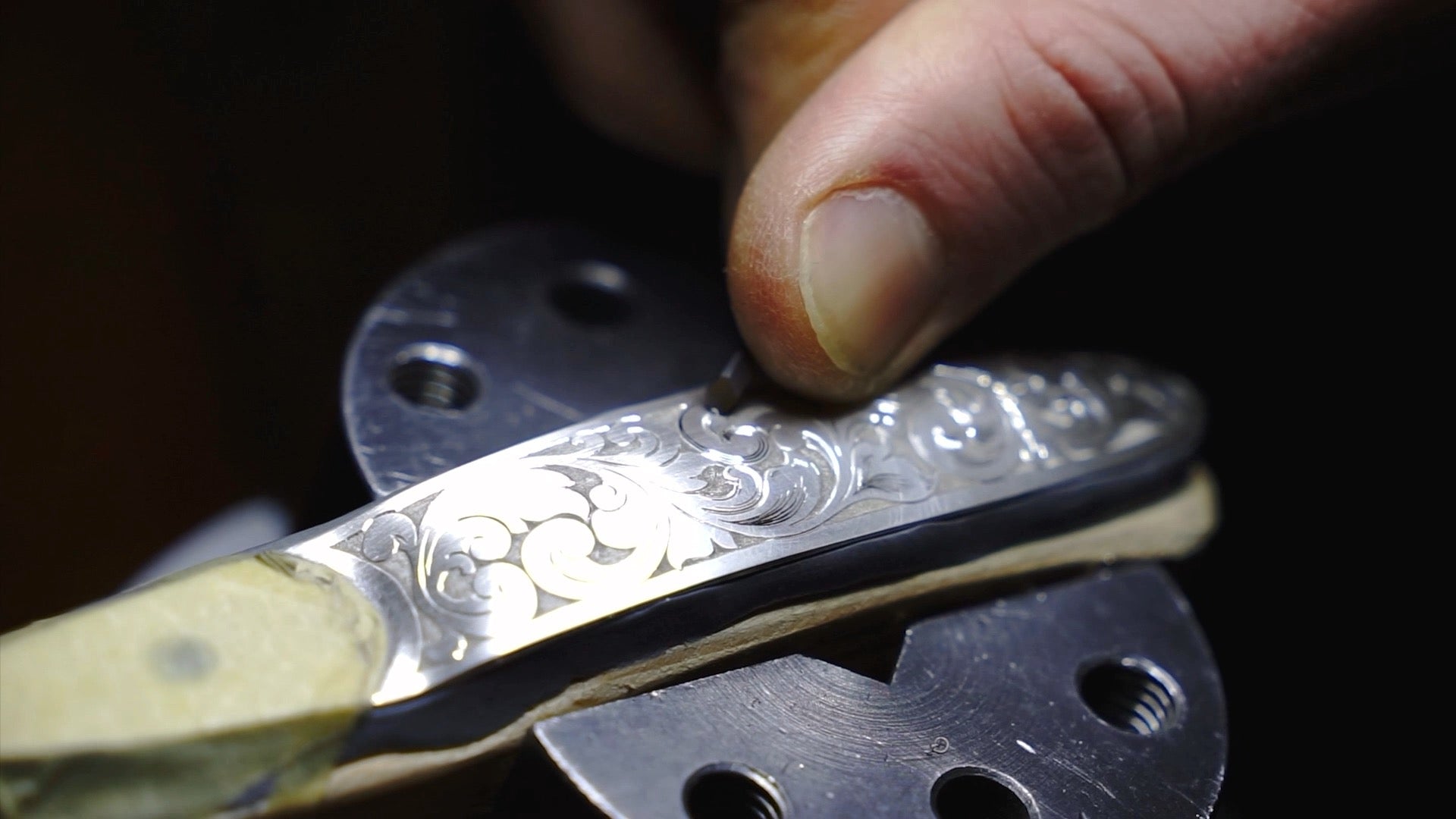 Fisherman rowing a boat